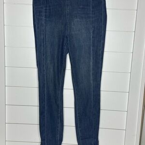 Pilcro and the Letterpress Dark Blue Skinny Jeans anthropology size 10
